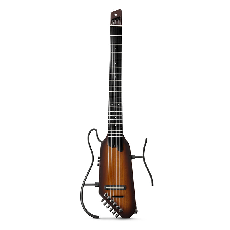 Donner HUSH™ C Guitare Nylon Voyage Électro-Acoustique-Sunburst##