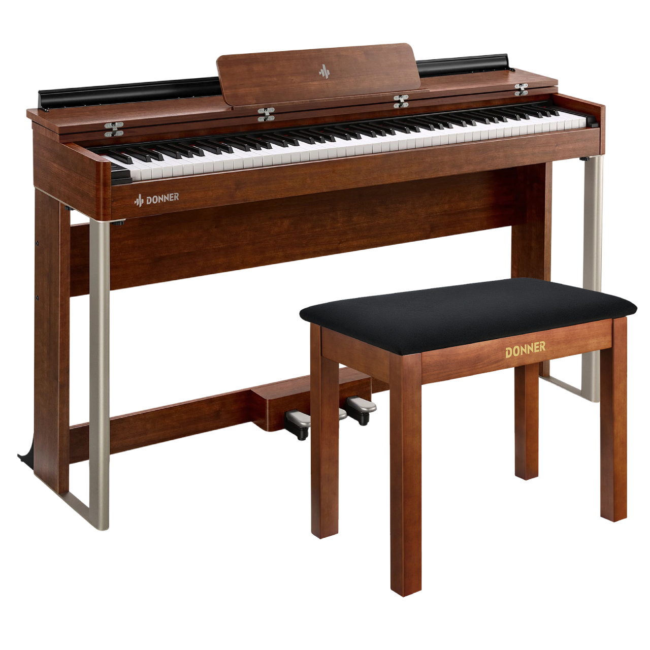 Donner DDP-200 Piano numérique avec mécanisme de marteau gradué-DDP-200 MK2##