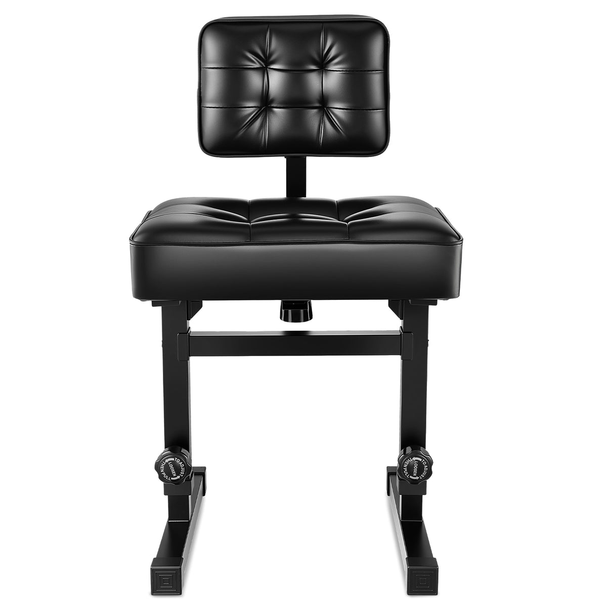 Donner Banc de piano individuel rembourré avec dossier