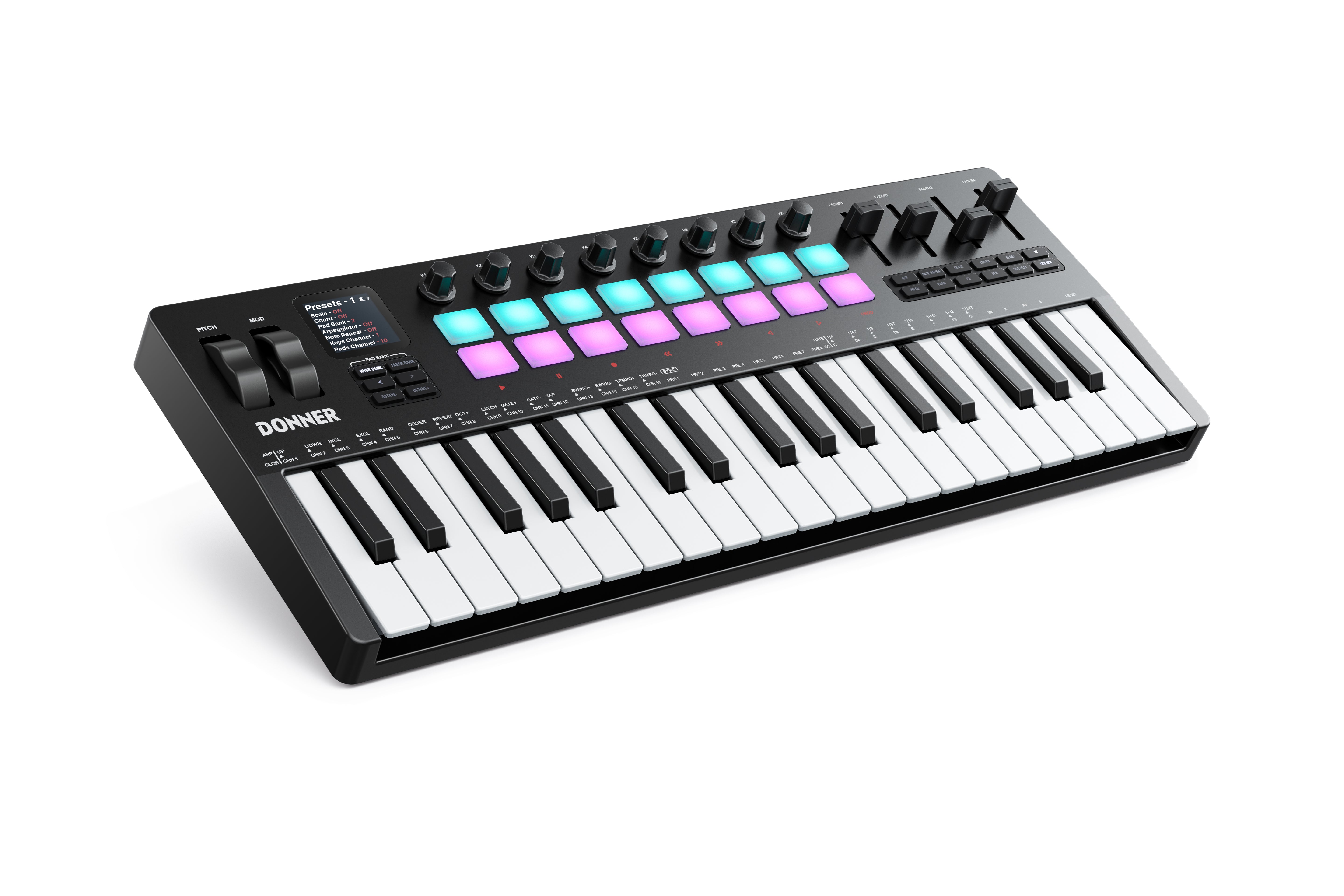 Donner Starrykey-37 Play Contrôleur MIDI