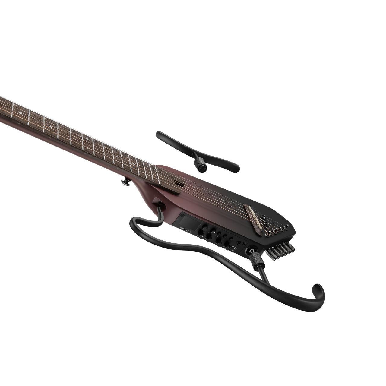 Donner HUSH™ I PRO Electro-Acoustique Guitare Voyageuse-Marron Dégradé Maillard##