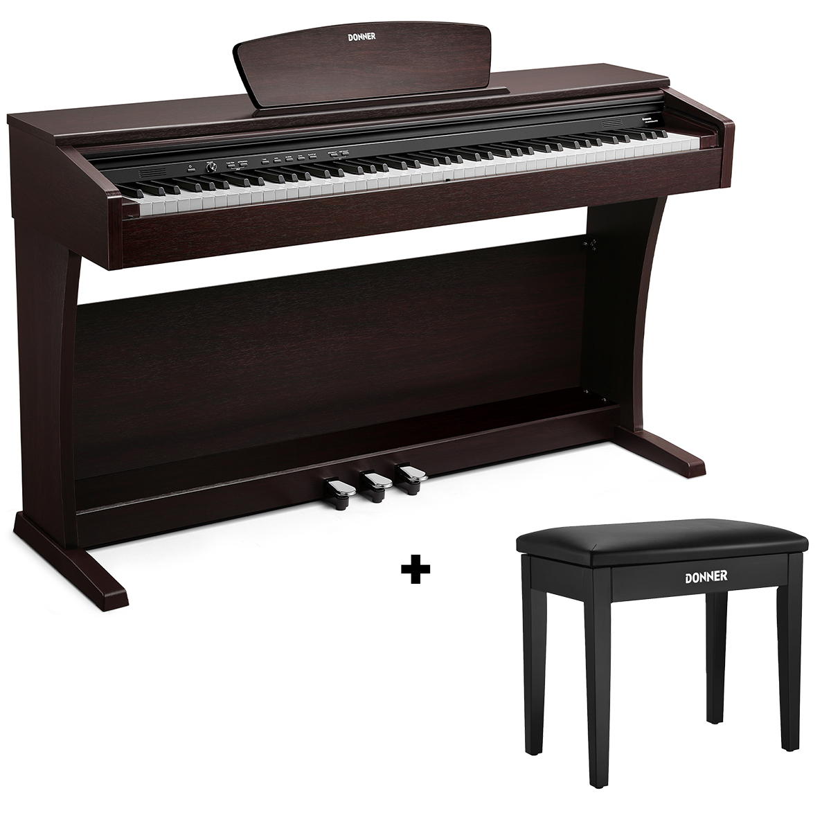 Donner DDP-300 Piano numérique à clavier lesté (version améliorée)