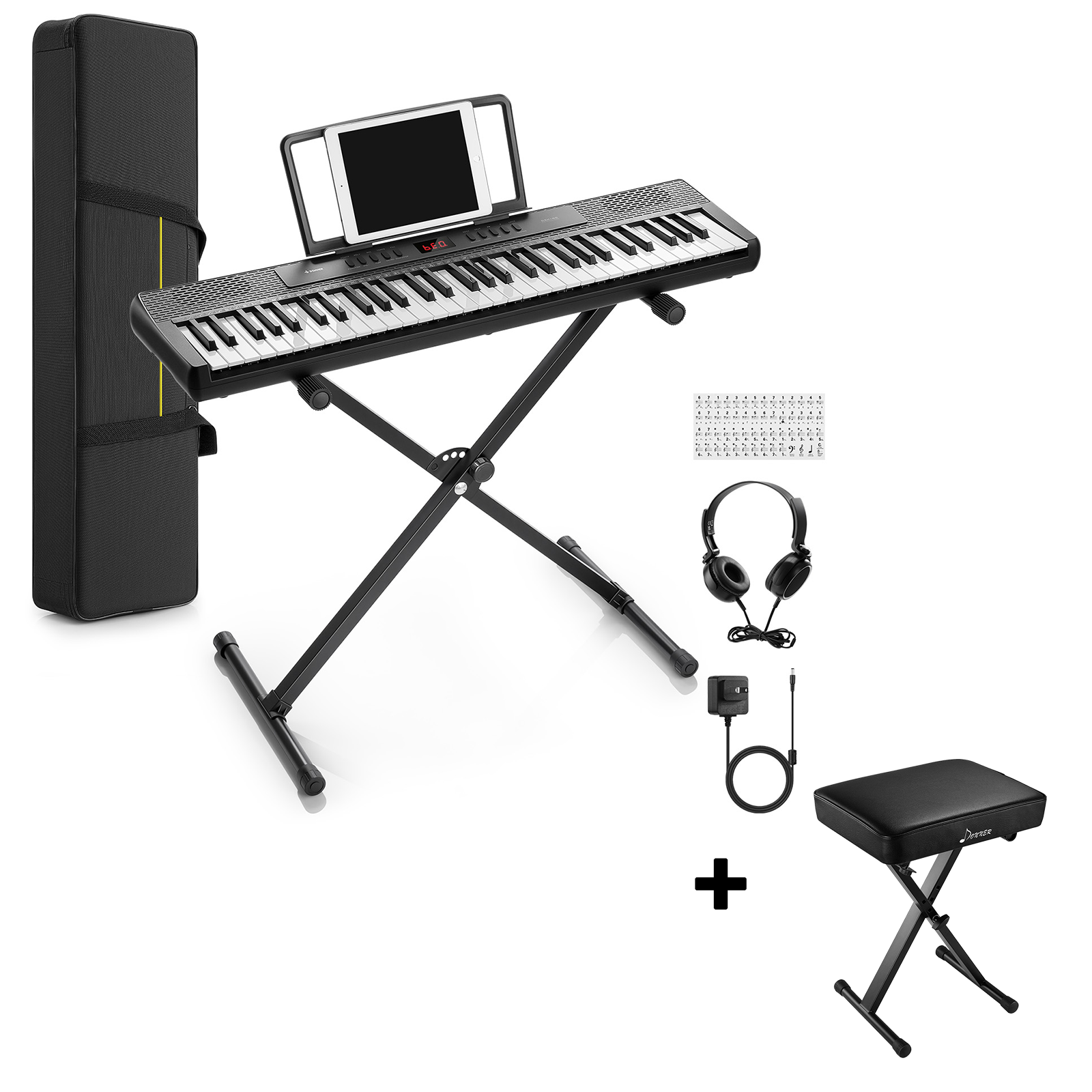 Donner DEK-60 Clavier Électronique 61 Touches