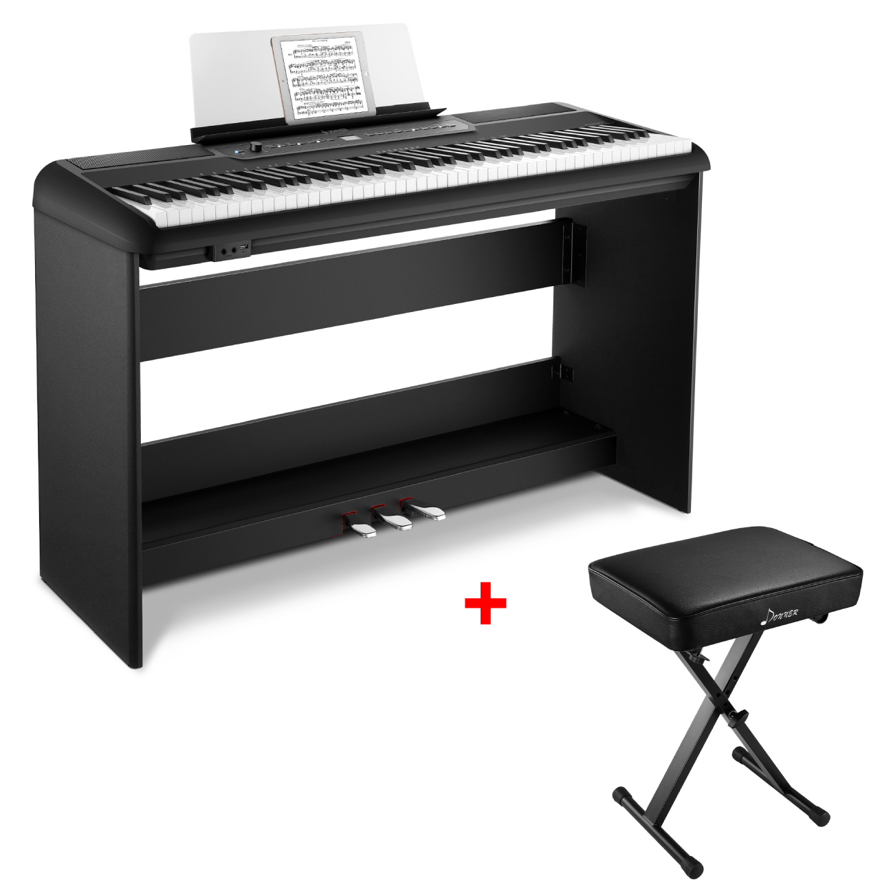 Donner SE-1 Piano Numérique 88 Touches Toucher Lourd