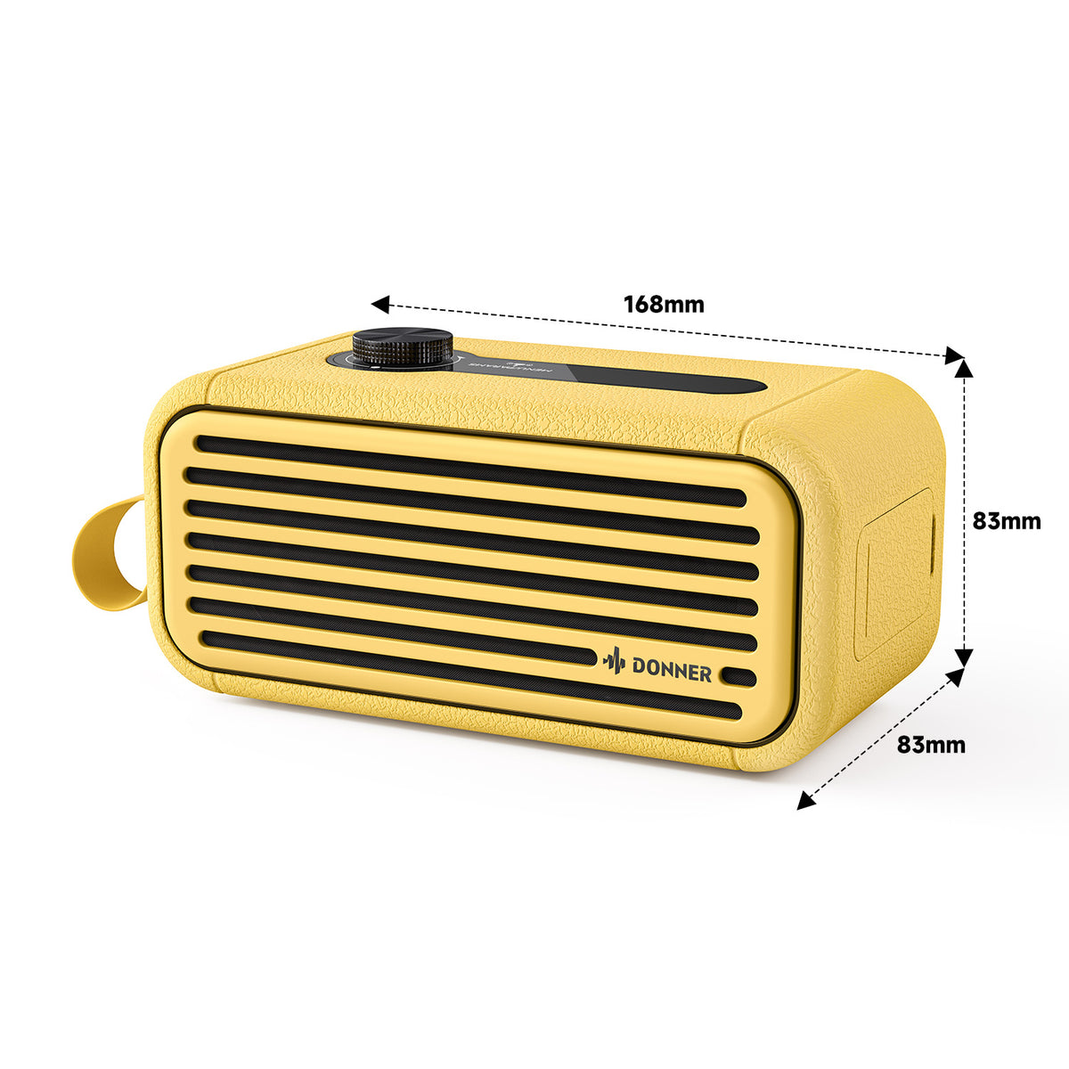 Donner Go amplificateur pour guitare électrique-Donner Go【Jaune】##