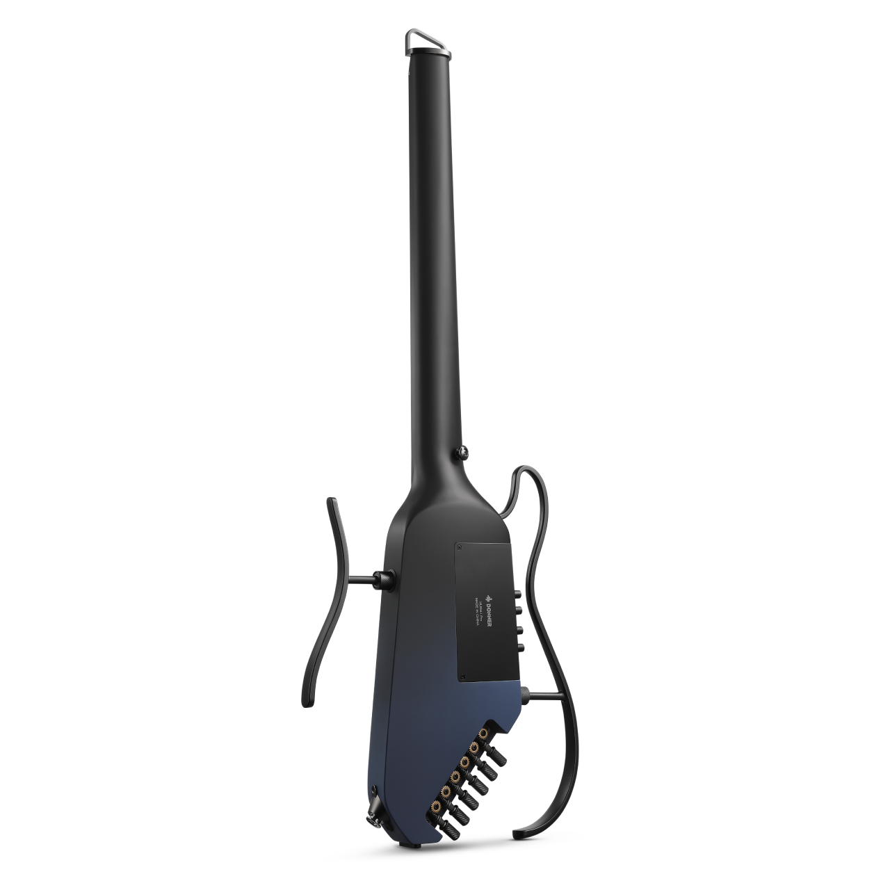 Donner HUSH™ I PRO Electro-Acoustique Guitare Voyageuse-Noir Space Fly##