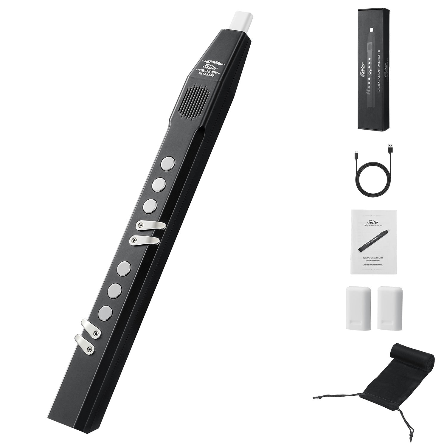 Eastar Digital Aerophone EDA-100 Noir