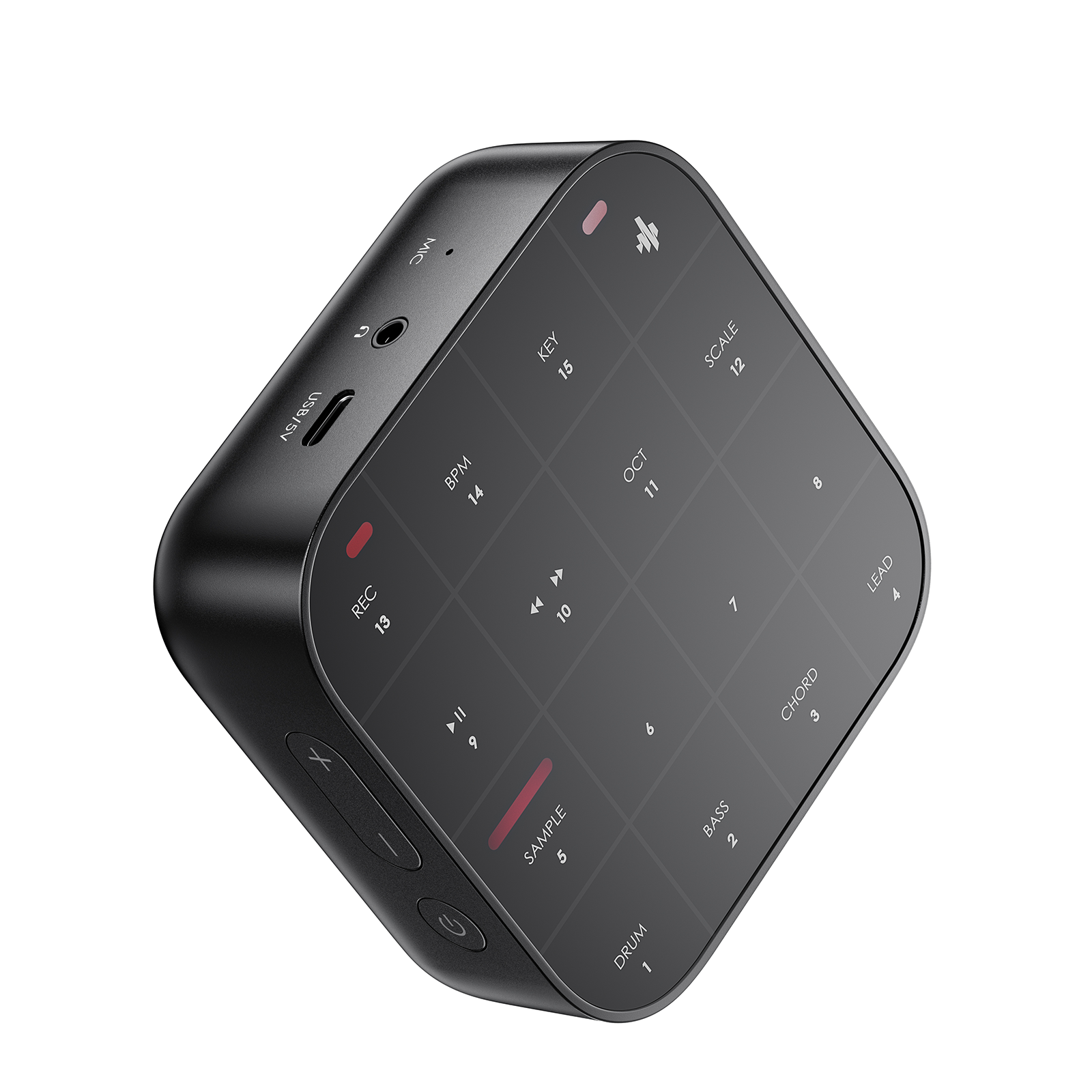 DONNER MEDO Instrument de musique portable multi-fonctions