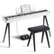Donner OURA™ S100 Piano numérique domestique 88 Touches avec Toucher Lourd