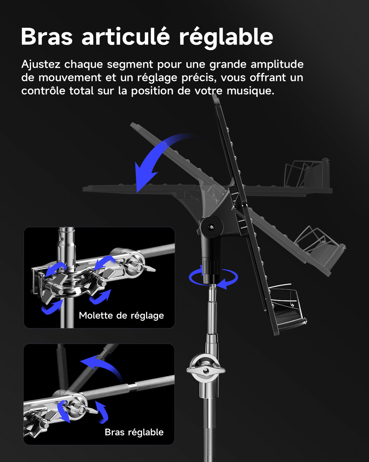 Donner Pupitre de batterie