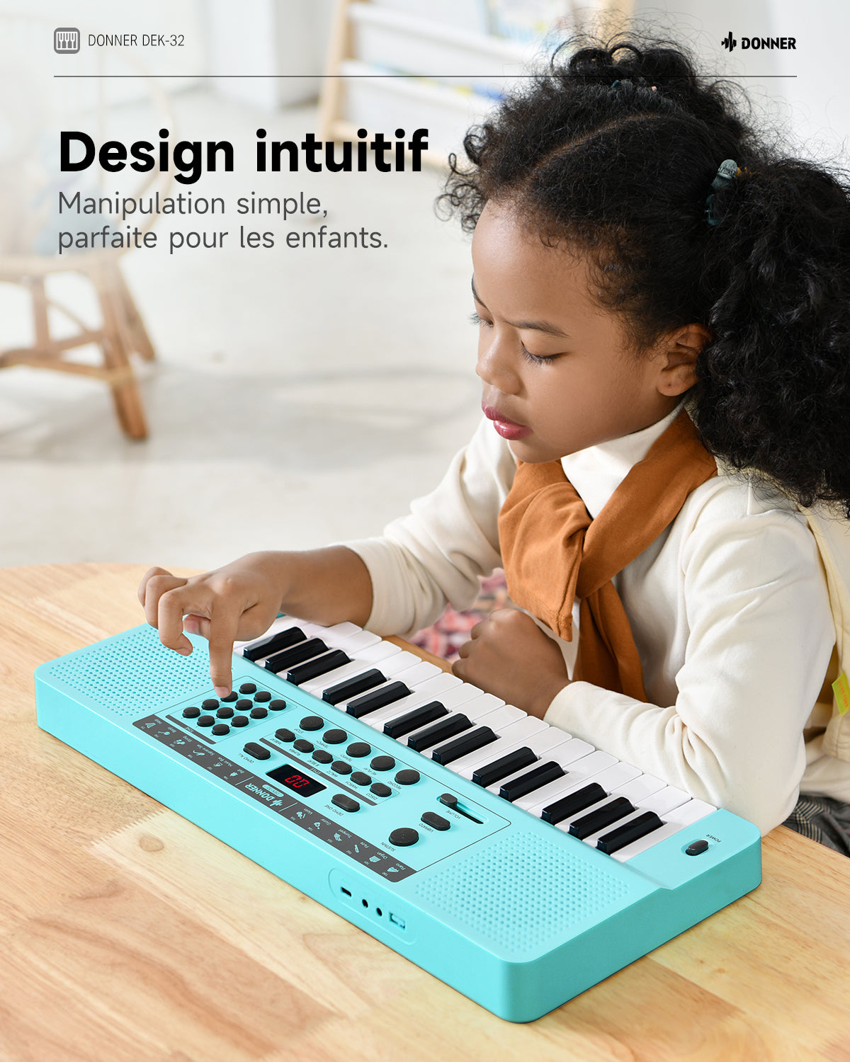 Donner DEK-32 32 keys Electronic Keyboard