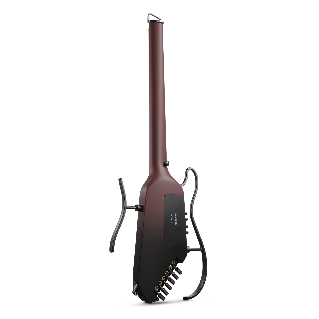 Donner HUSH™ I PRO Electro-Acoustique Guitare Voyageuse-Marron Dégradé Maillard##