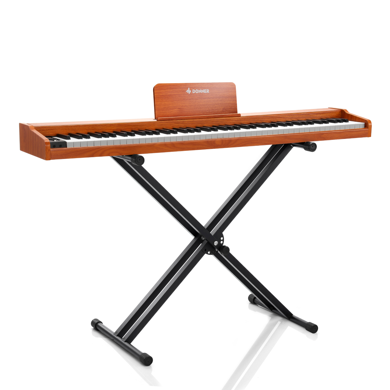 Donner DEP-1S Semi-Lesté De Style Bois Piano Numérique-couleur bois naturel##