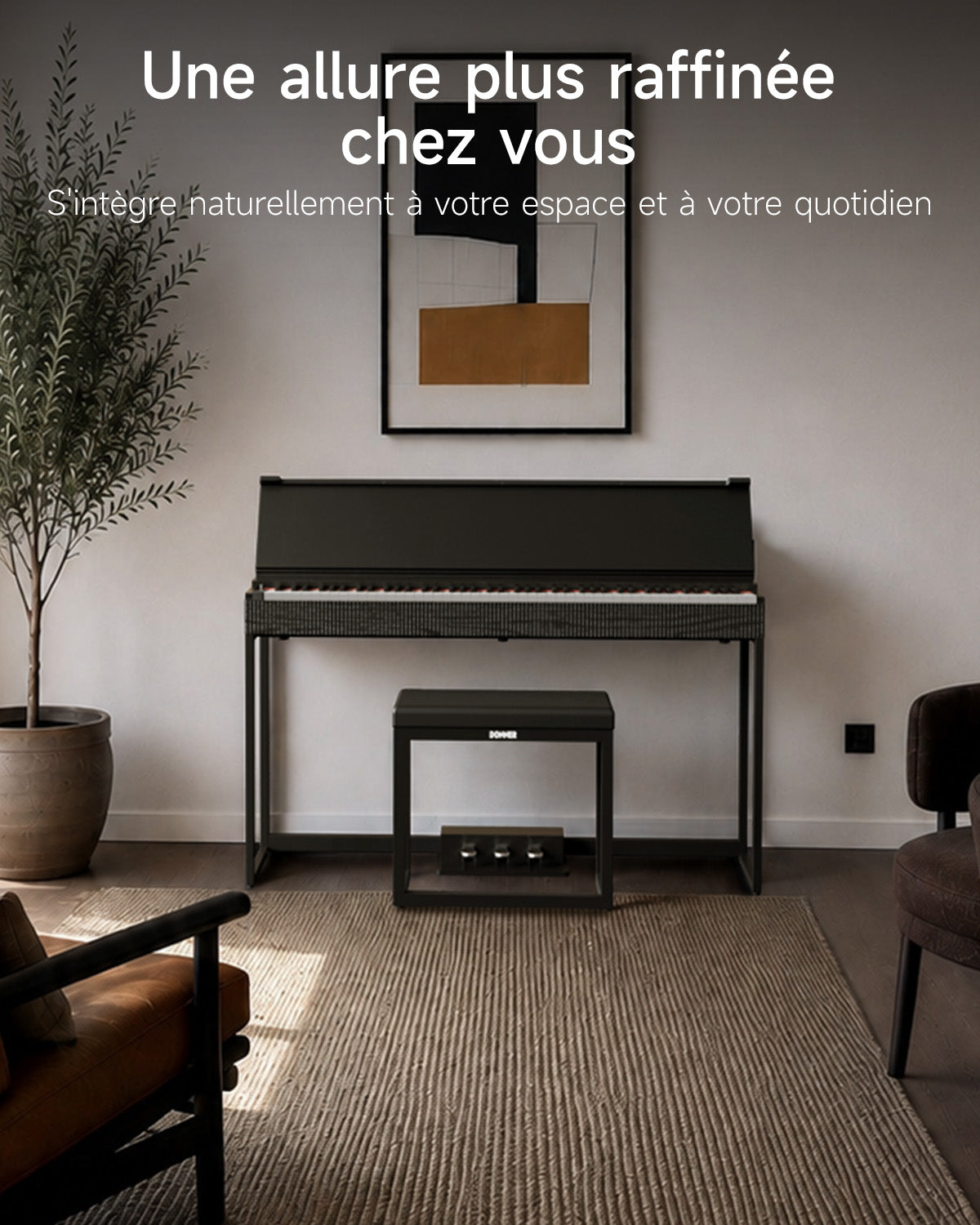 【Piano + banc gratuit】Donner OURA S300 Domestique Piano Numérique
