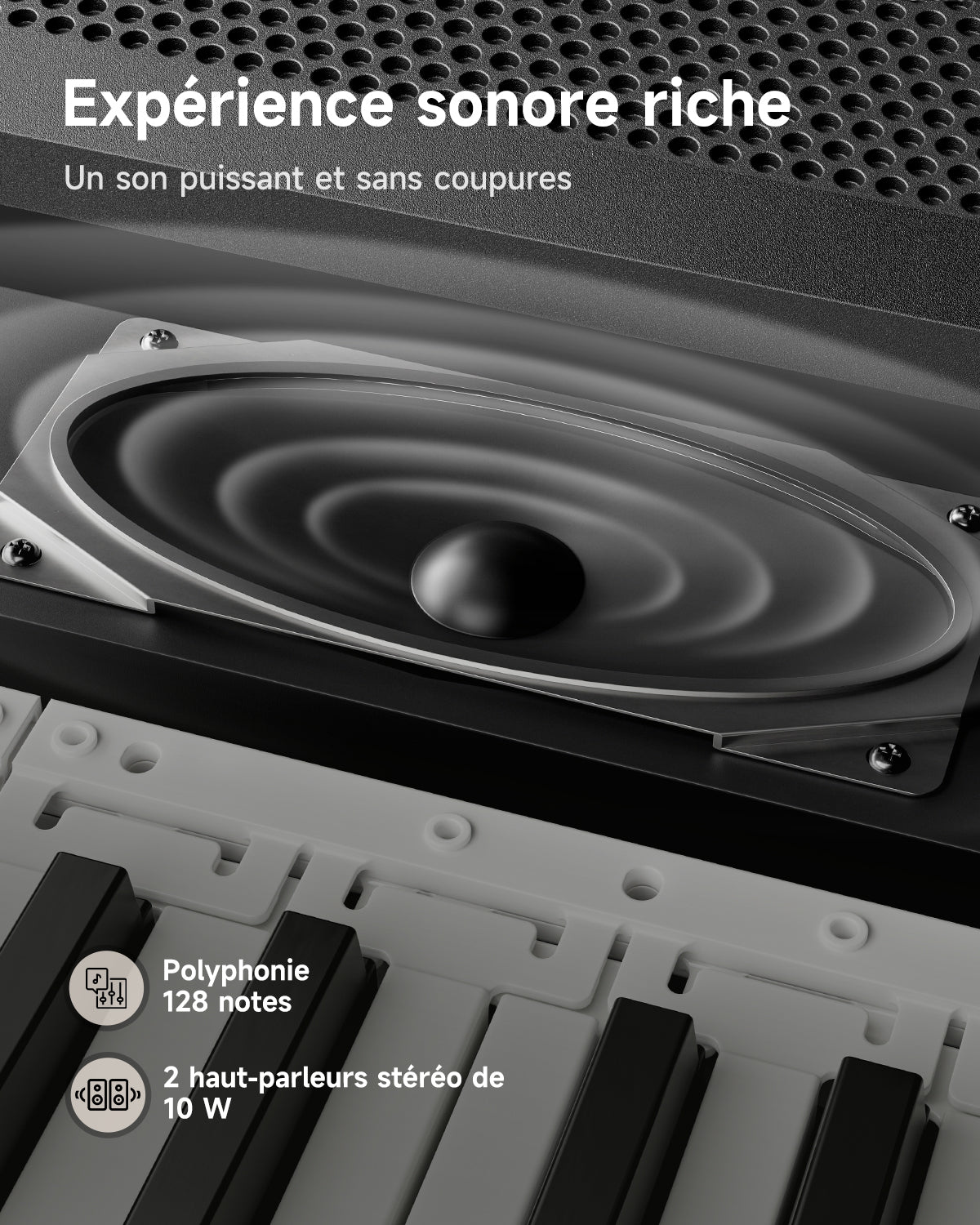 Donner DEP-07  Piano numérique portable semi-lesté à 88 touches
