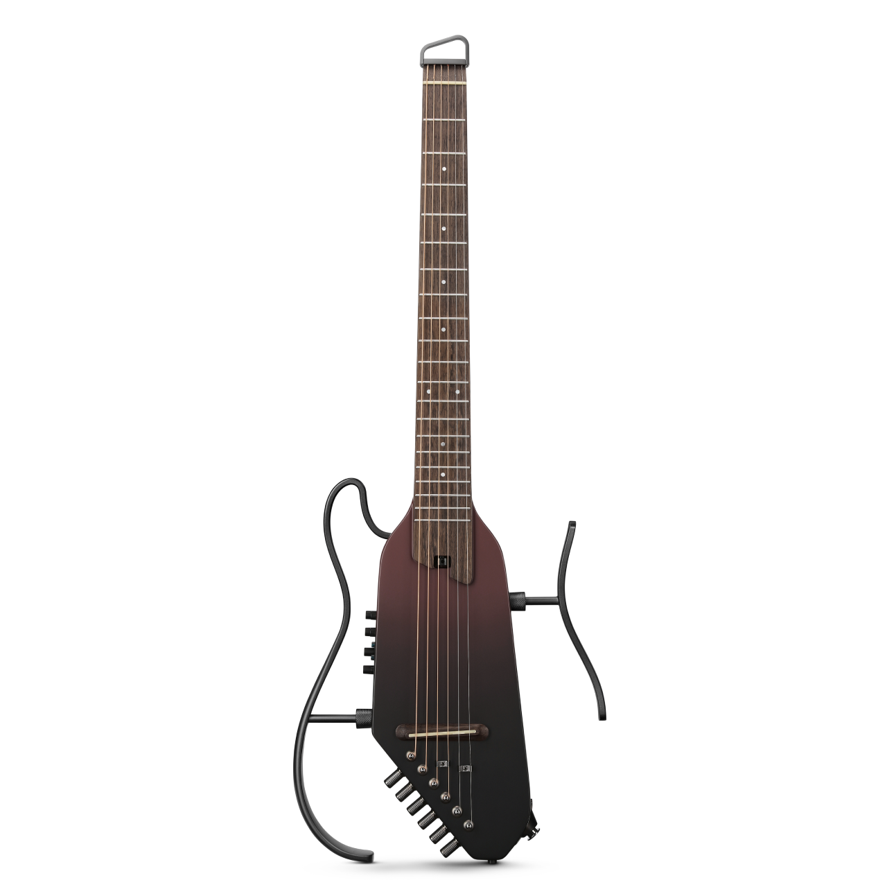 Donner HUSH™ I PRO Electro-Acoustique Guitare Voyageuse-Marron Dégradé Maillard##