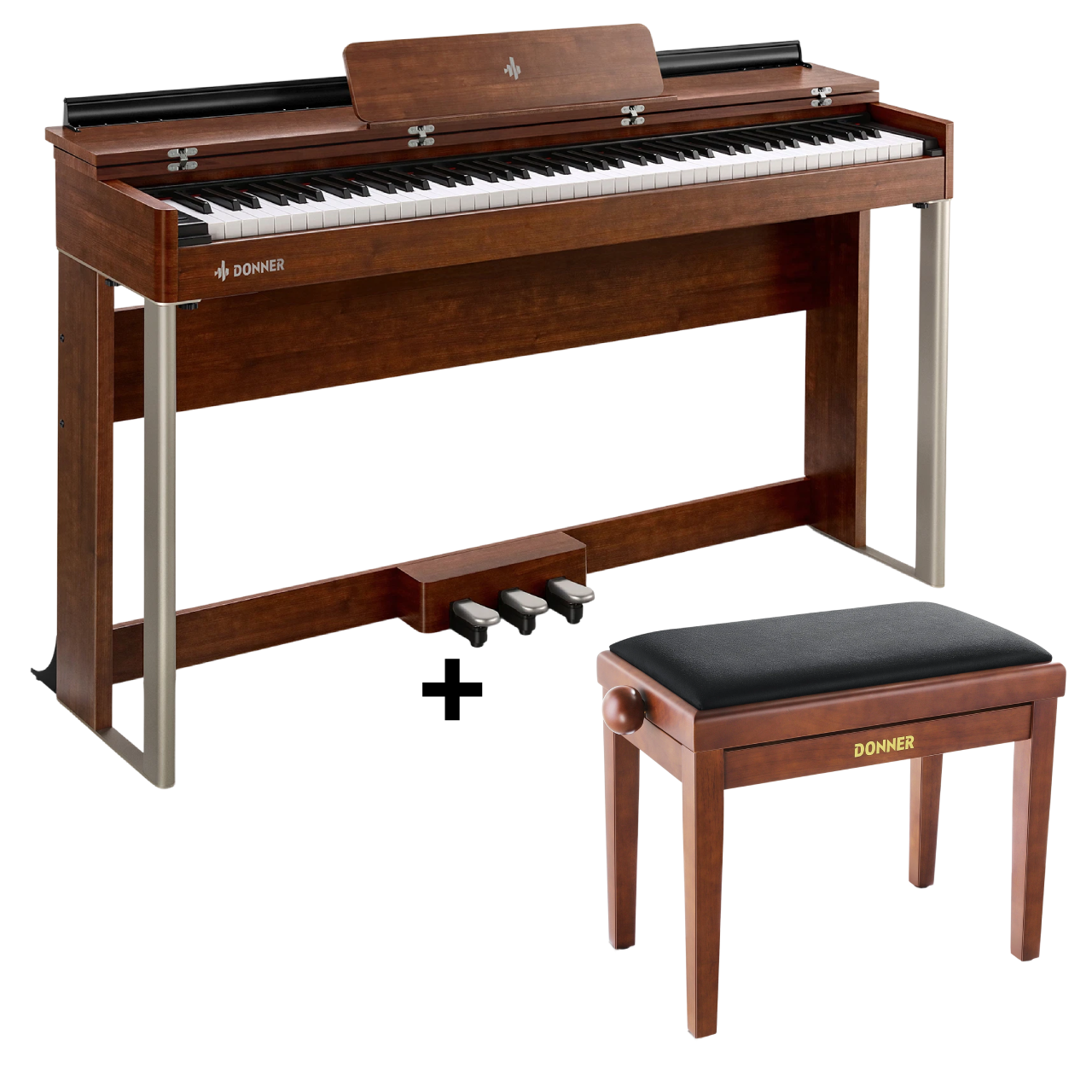Donner DDP-200 Piano numérique avec mécanisme de marteau gradué-DDP-200 MK2##