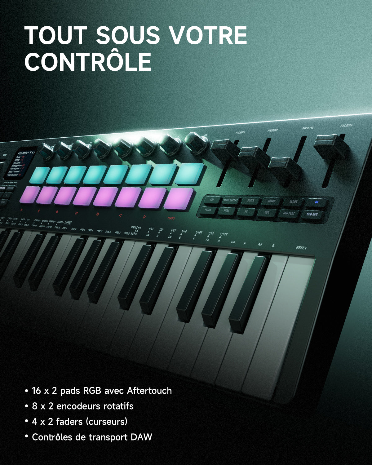 Donner Starrykey-37 Play Contrôleur MIDI