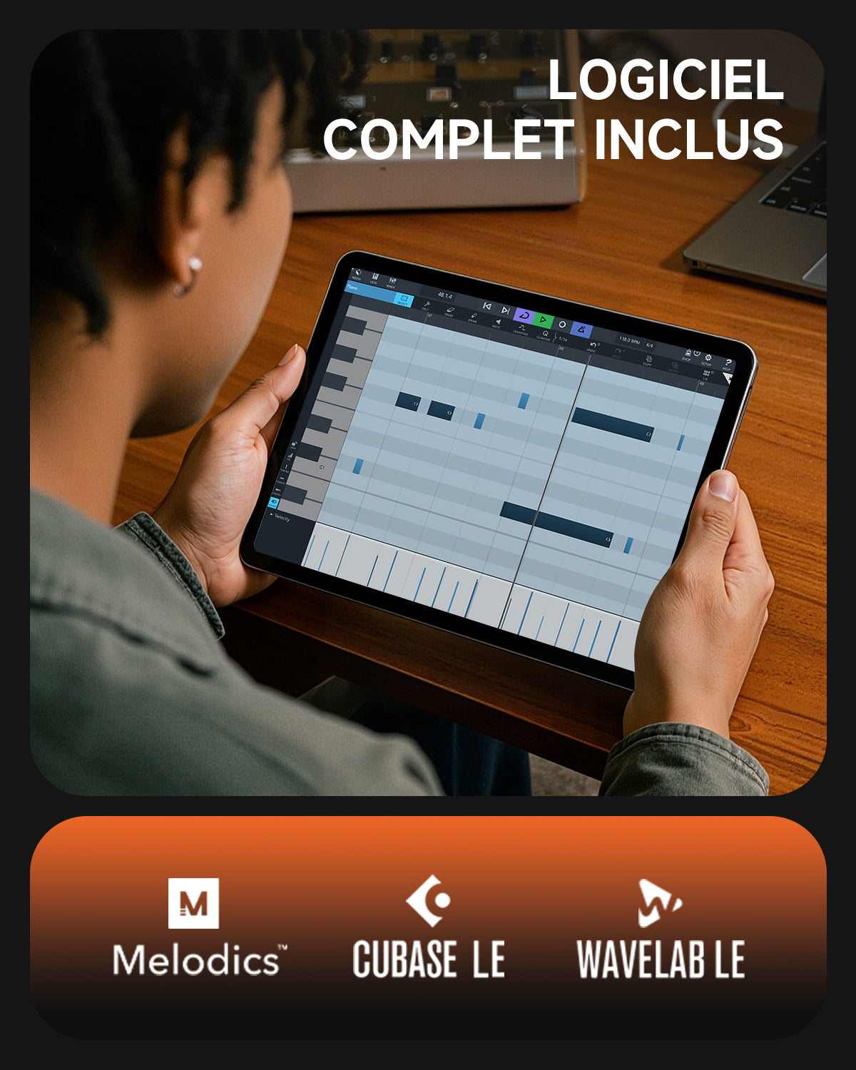 DONNER STARRYPAD PRO Contrôleur MIDI