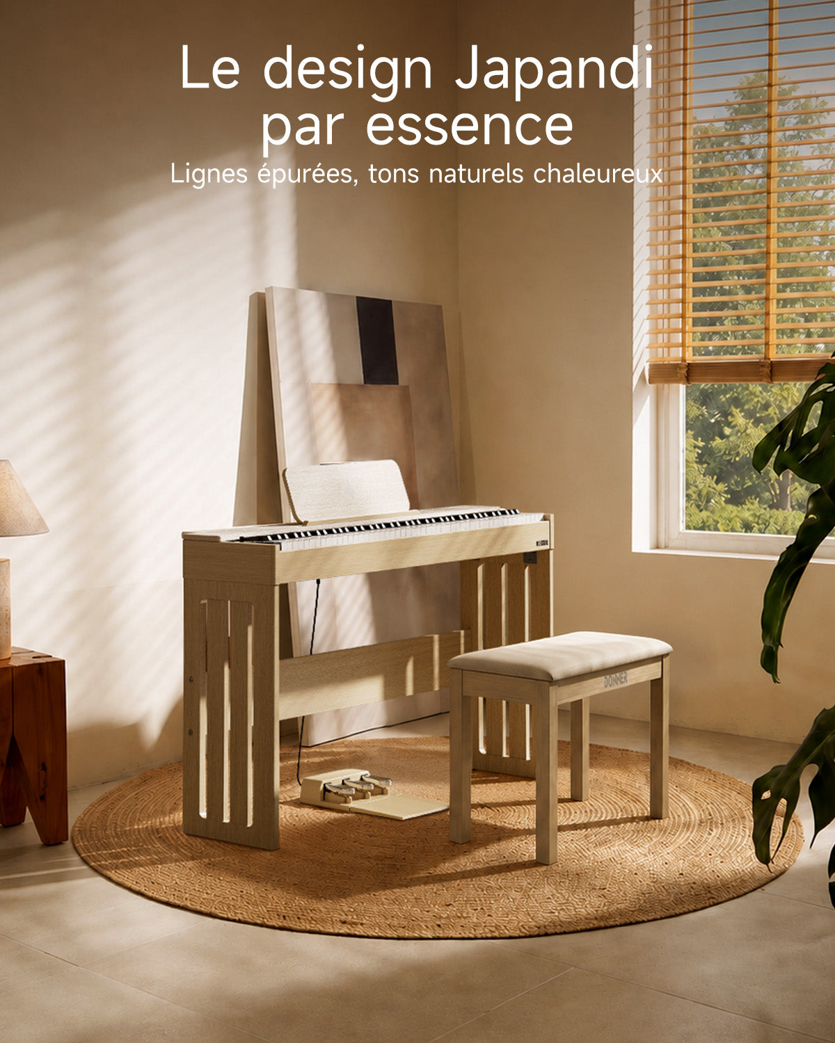 Donner OURA J100 Piano numérique de salon 88 touches