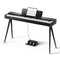 Piano numérique domestique Donner  OURA™ S100 88 touches, grain de chêne noir