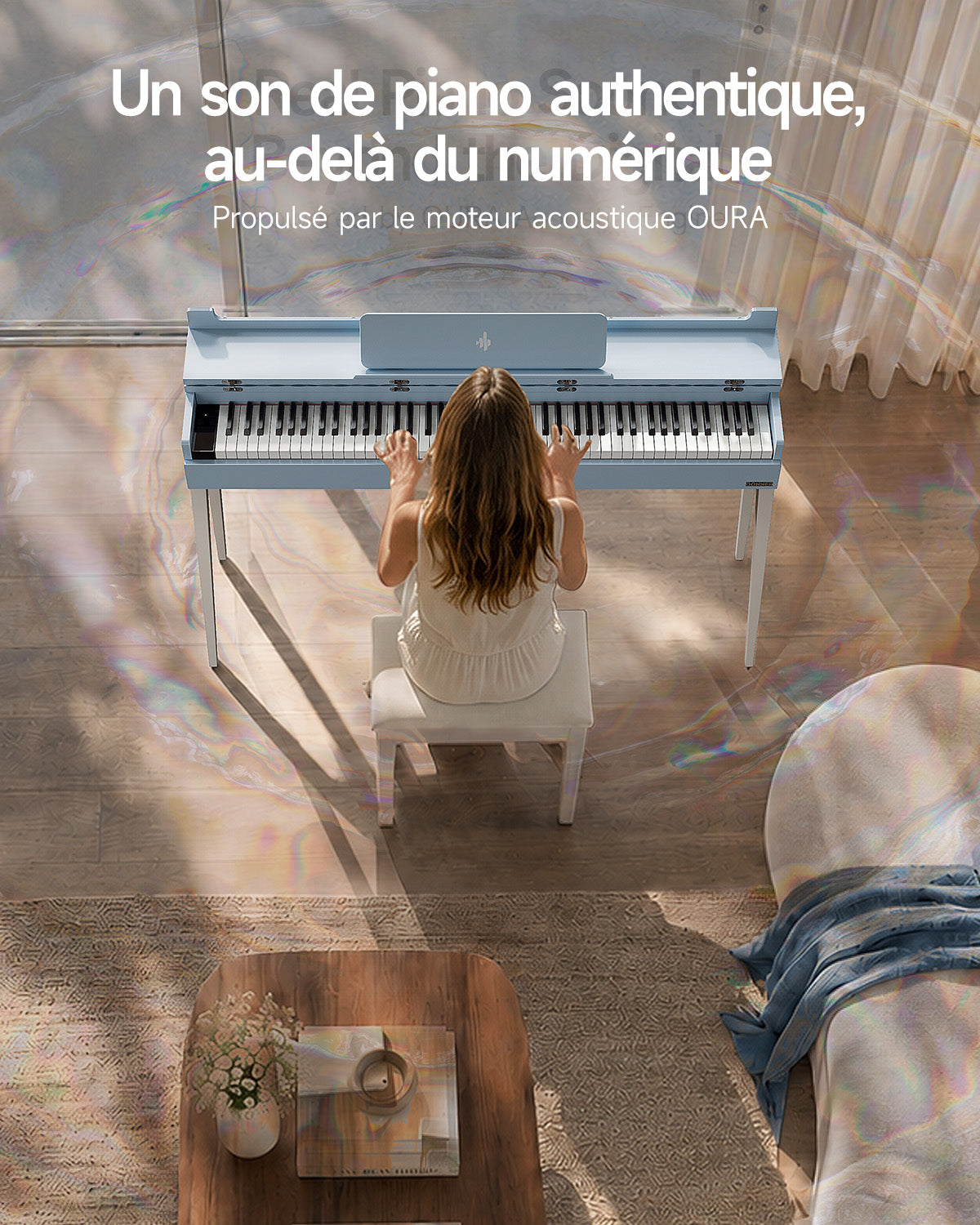 Donner OURA™ S200 Piano numérique 88 touches pour la maison