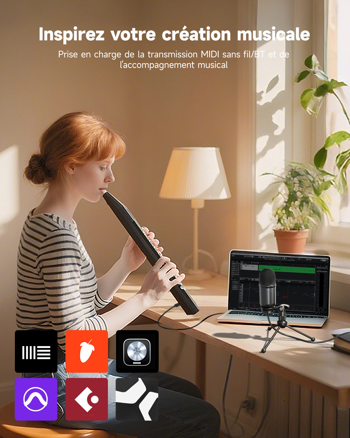 Eastar Digital Aerophone EDA-100 Noir