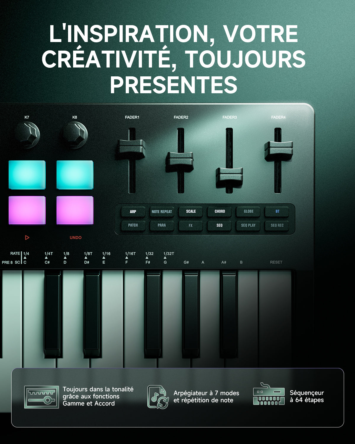 Donner Starrykey-37 Play Contrôleur MIDI