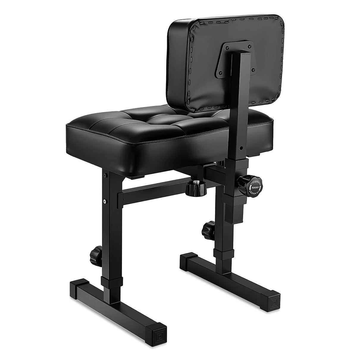Donner Banc de piano individuel rembourré avec dossier