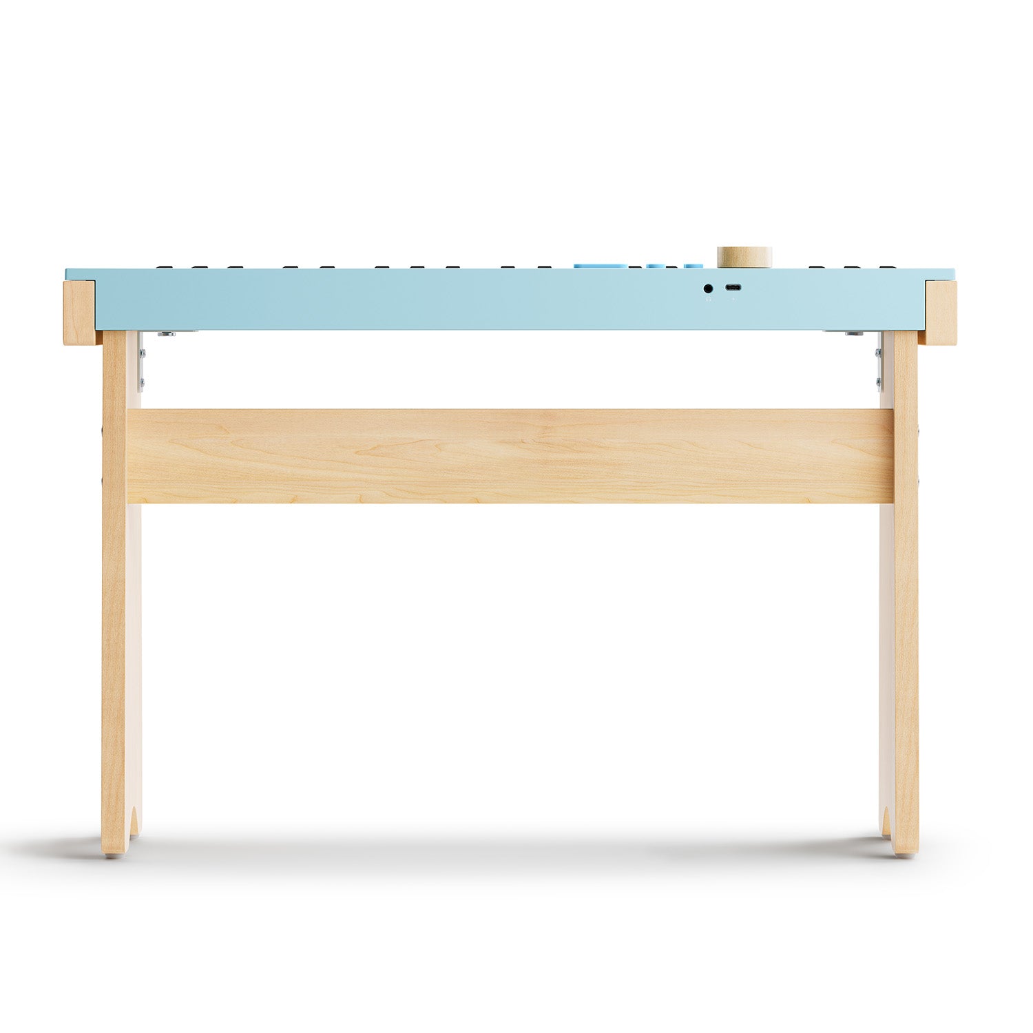 Eastar KIDO Miniature Clavier Numérique-44 Touches avec Support Bleu clair##