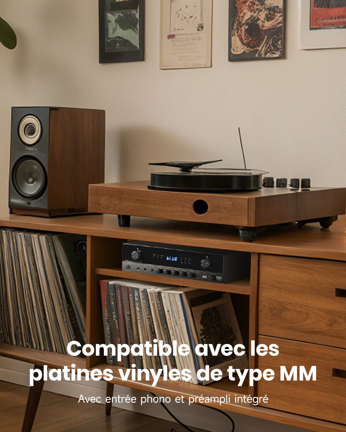 Donner MAMP2 Puissant Amplificateur 2 Canaux