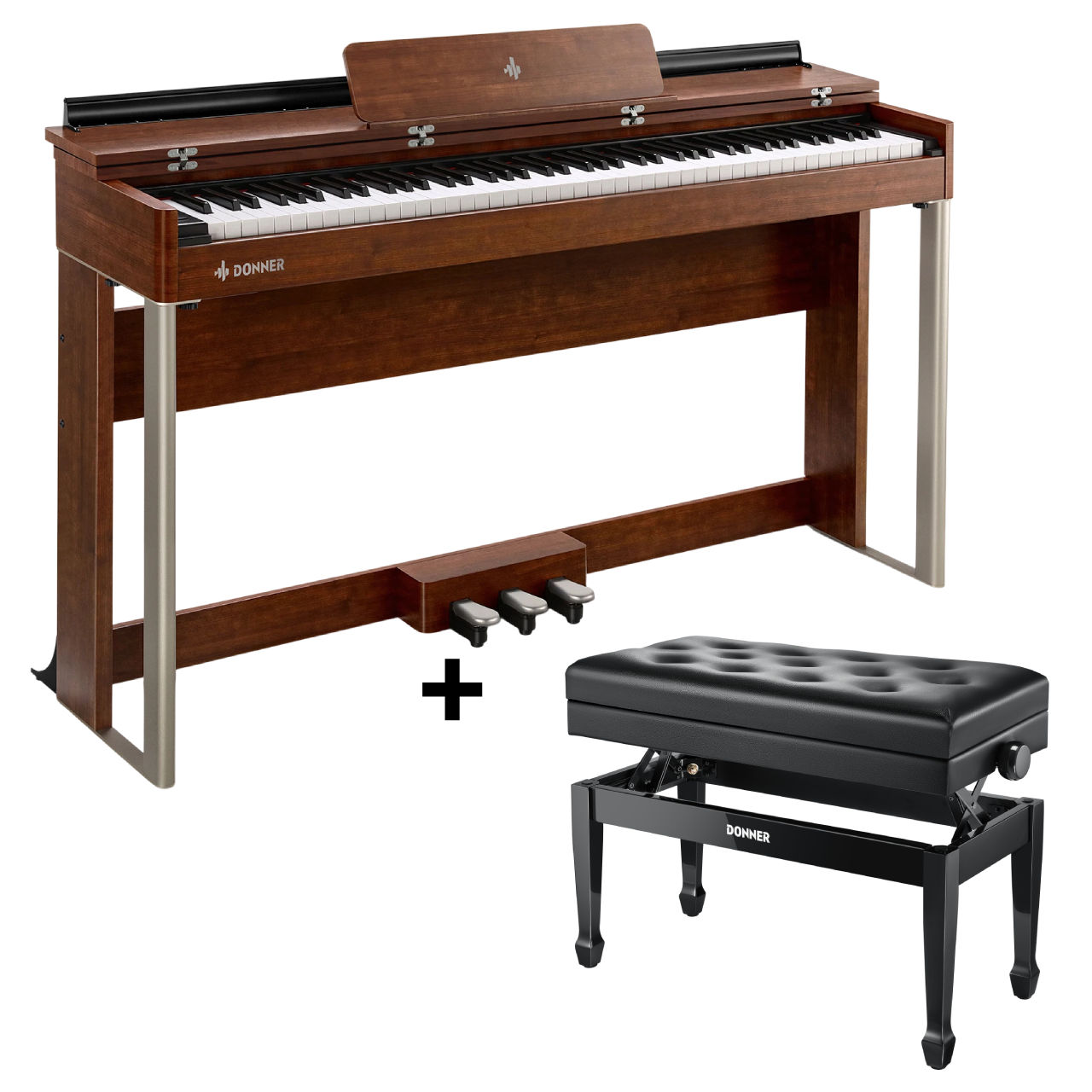 Donner DDP-200 Piano numérique avec mécanisme de marteau gradué-DDP-200 MK2##