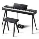 Piano numérique domestique Donner  OURA™ S100 88 touches, grain de chêne noir