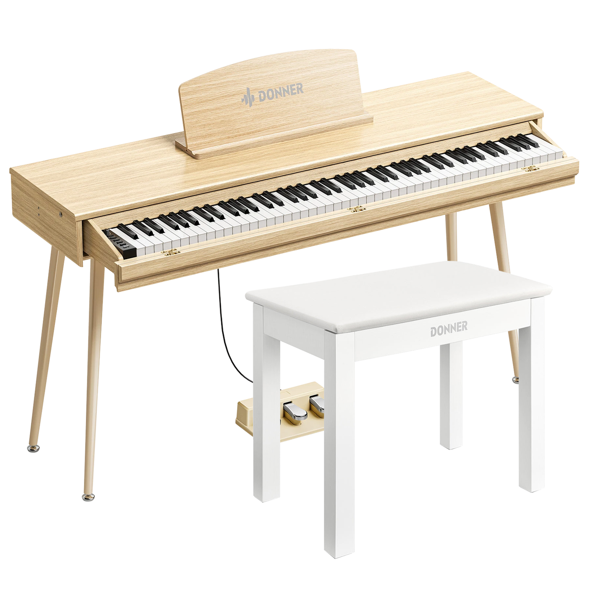 Donner DDP-65 Piano Numérique - 88 Touches Semi-Lestées