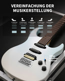 Donner DMT-66 39 Inch Guitare Électrique Taille Standard pour Débutant, Kit de Guitare Électrique avec Housse