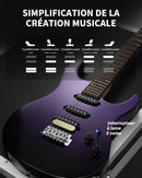Donner DMT-66 39 Inch Guitare Électrique Taille Standard pour Débutant, Kit de Guitare Électrique avec Housse