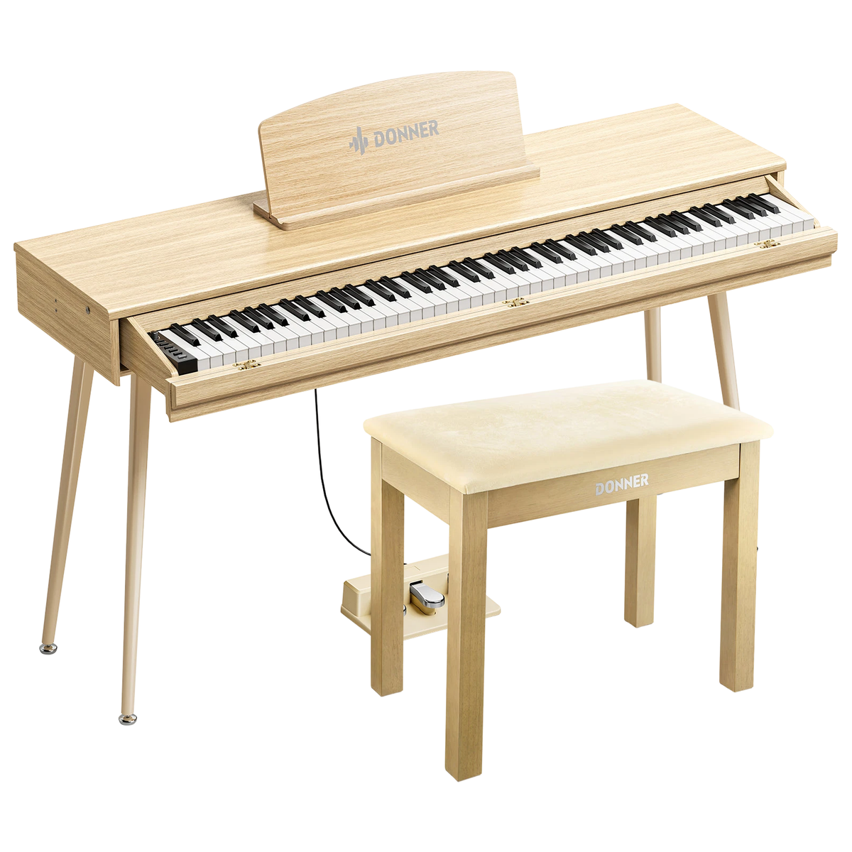 Donner DDP-65 Piano Numérique - 88 Touches Semi-Lestées