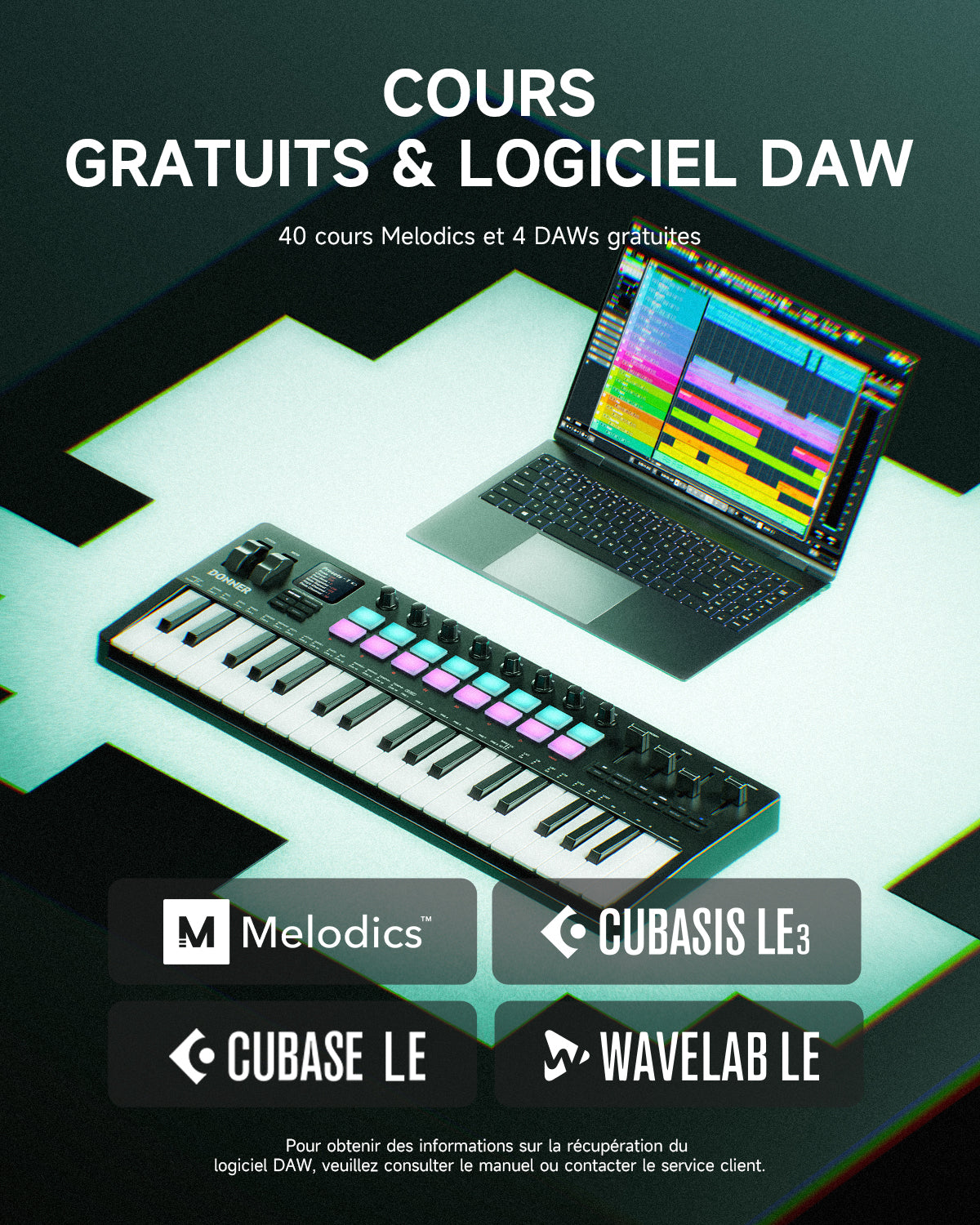 Donner Starrykey-37 Play Contrôleur MIDI