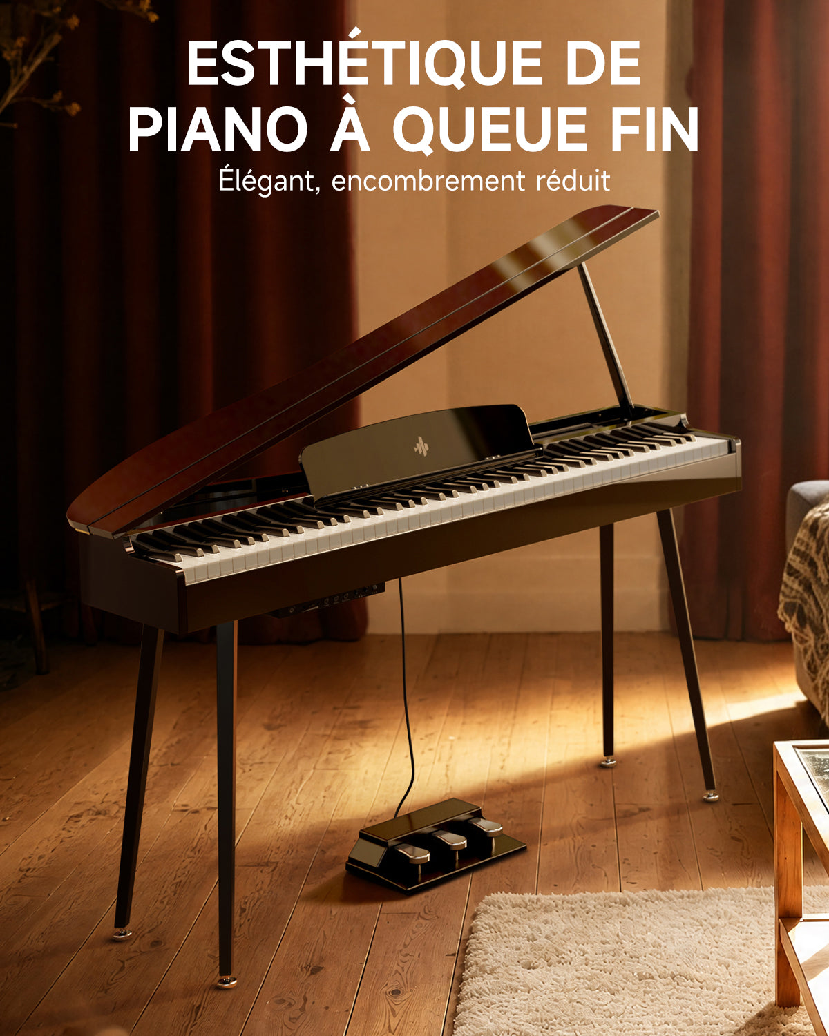 Donner DGP‑100 Piano Numérique Grand Format Léger