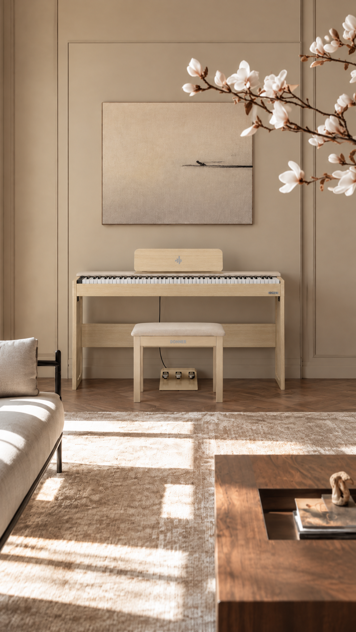 Donner OURA J100 Piano numérique de salon 88 touches
