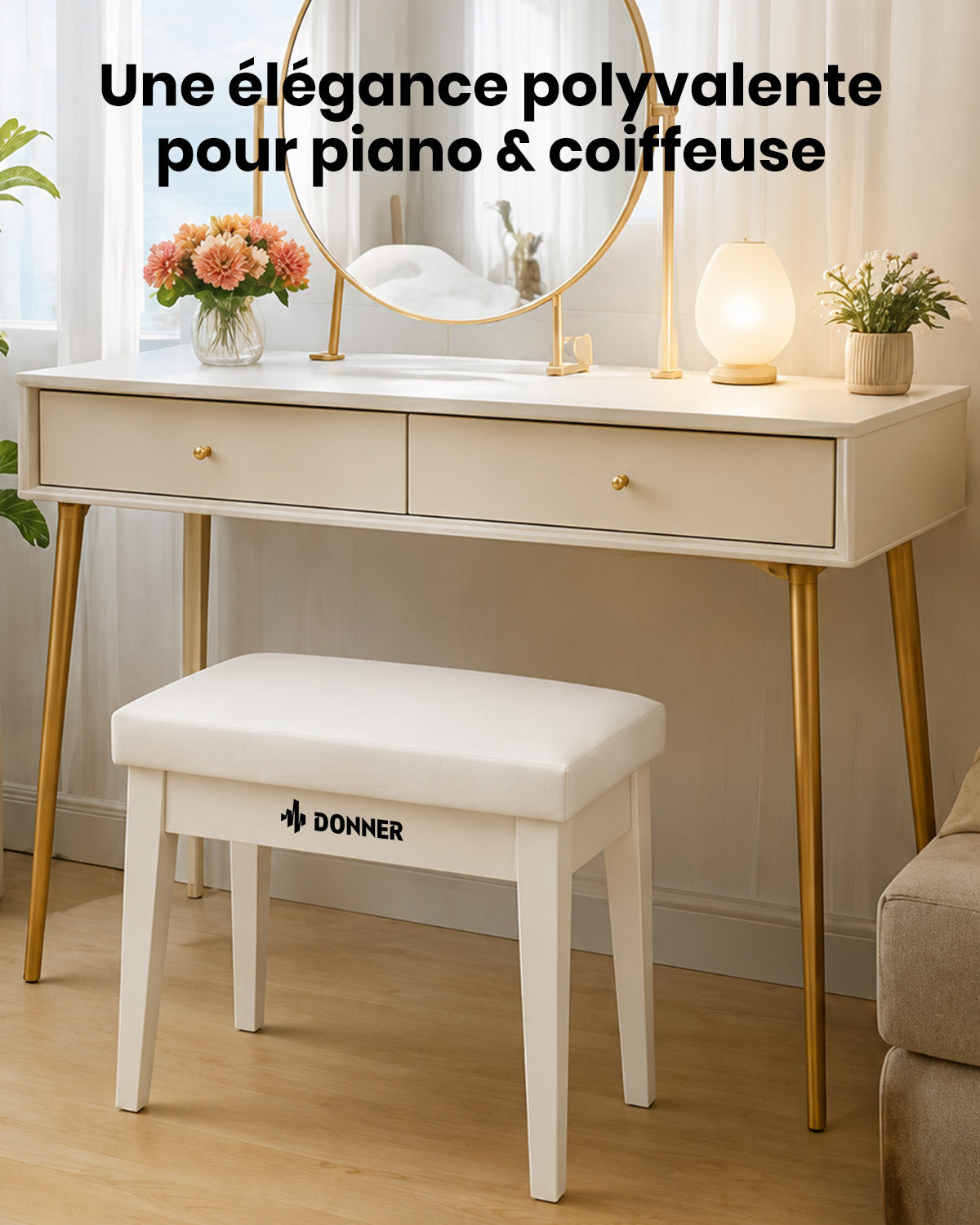 Donner OURA S200 Banquette de piano assortie