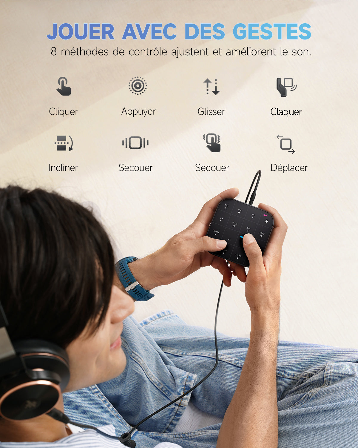 DONNER MEDO Instrument de musique portable multi-fonctions