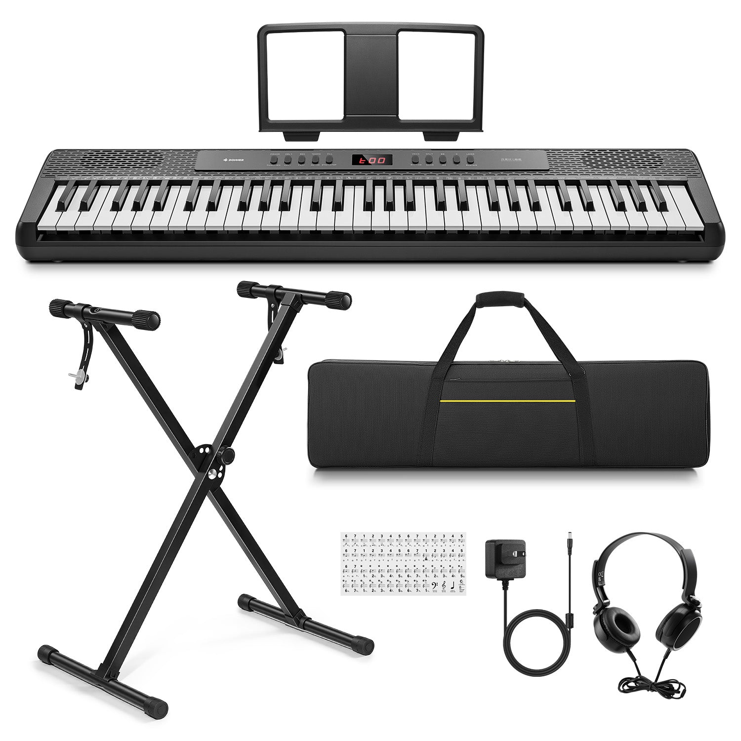Donner DEK-60 Clavier Électronique 61 Touches