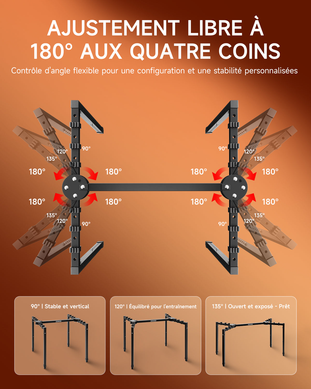 Support Pour Clavier De Piano Réglable En Hauteur - Type X Double Renfort, Pliable, 49-97 Cm, Sangles Incluses - 8