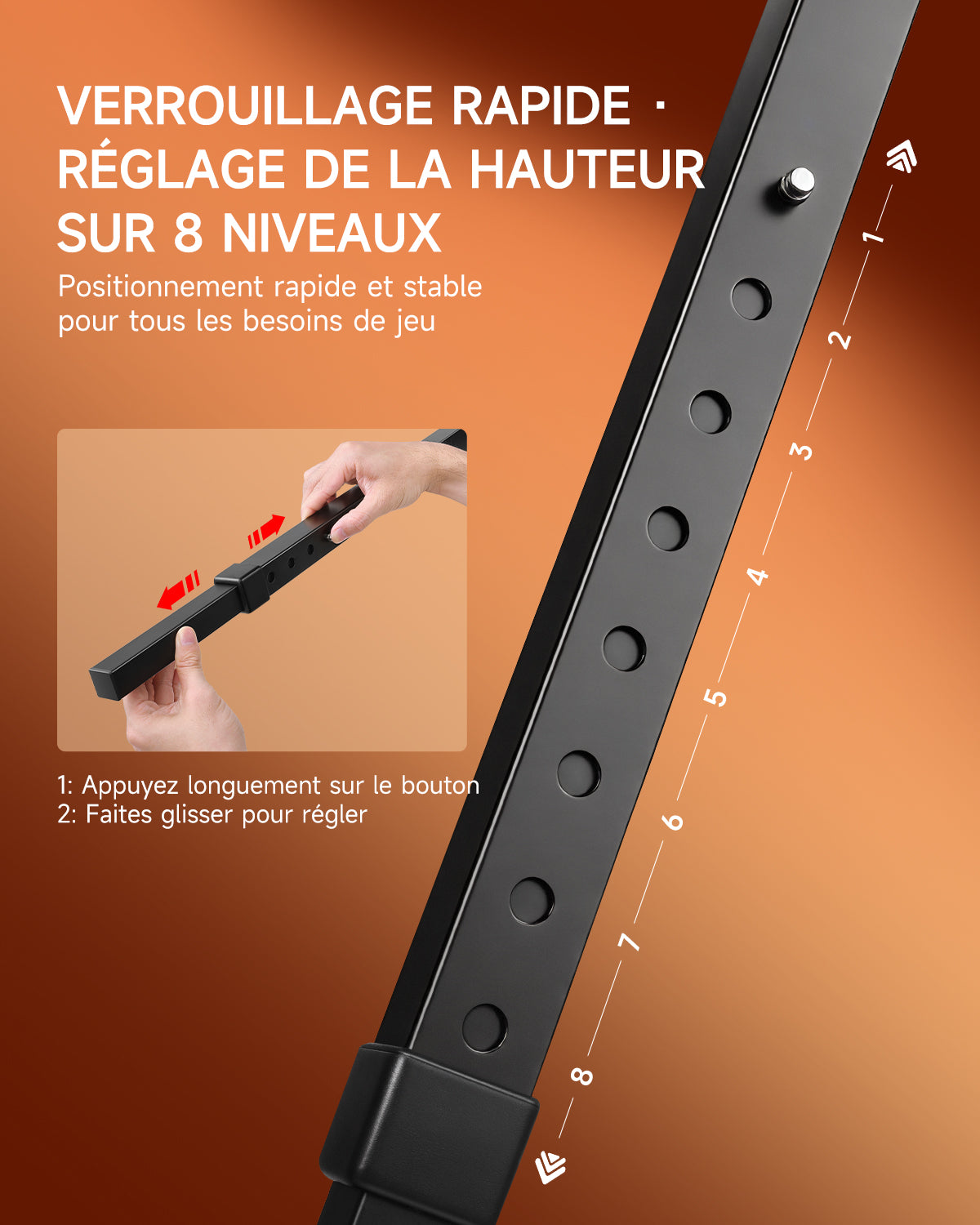 Donner DKS-200 Pied Réglable Pliable Pour Clavier Noir