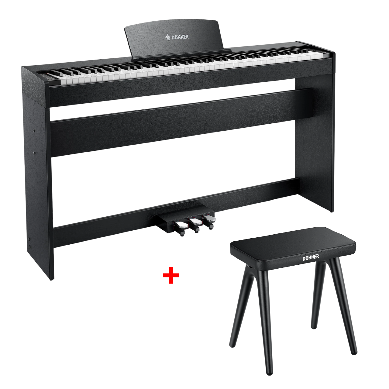 Donner DDP-50 88 touches Lestées Piano numérique