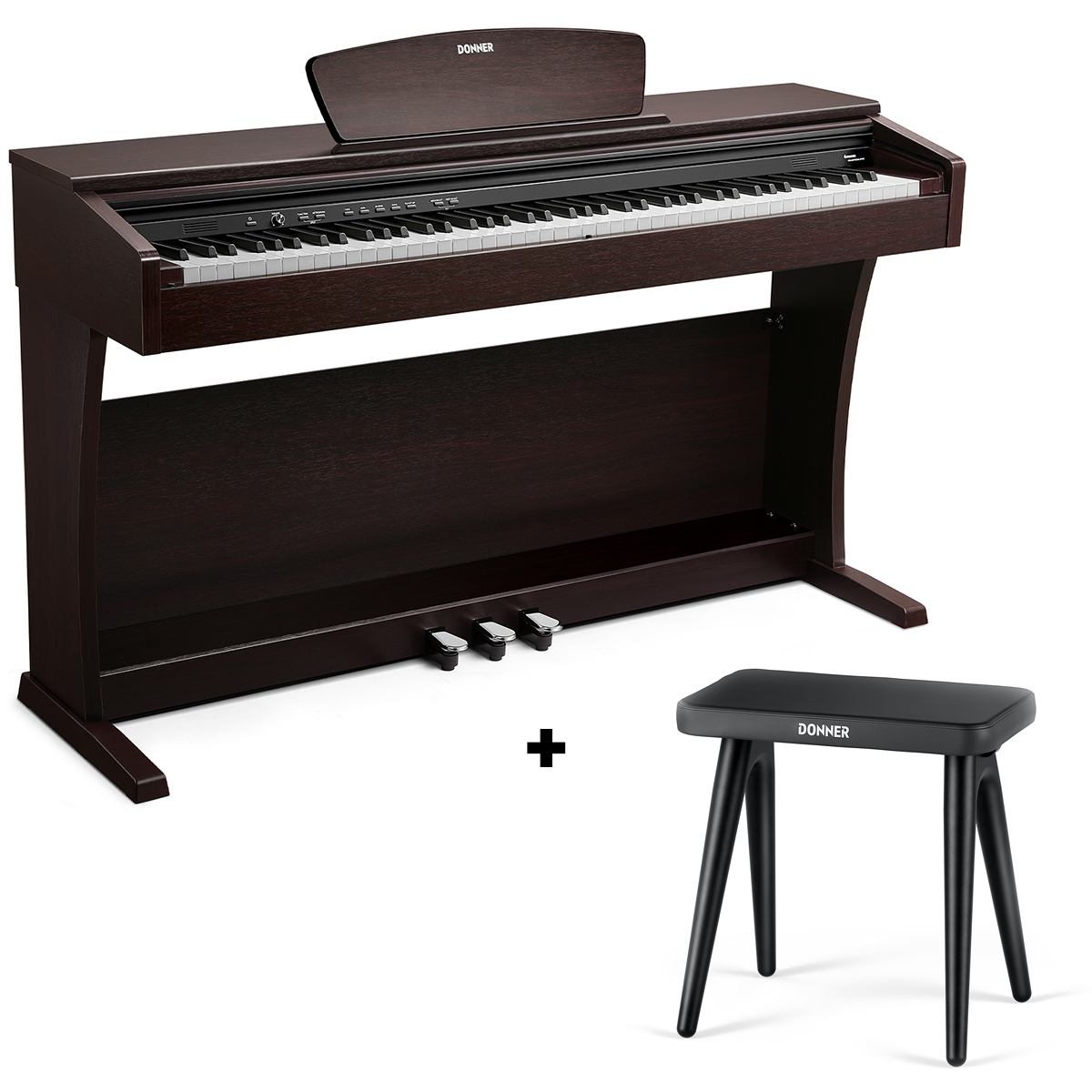 Donner DDP-300 Piano numérique à clavier lesté (version améliorée)