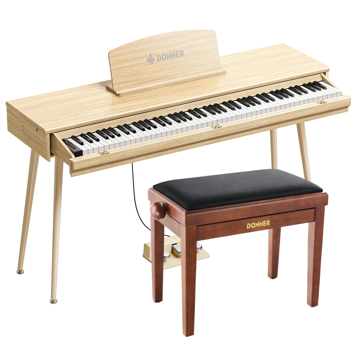 Donner DDP-65 Piano Numérique - 88 Touches Semi-Lestées