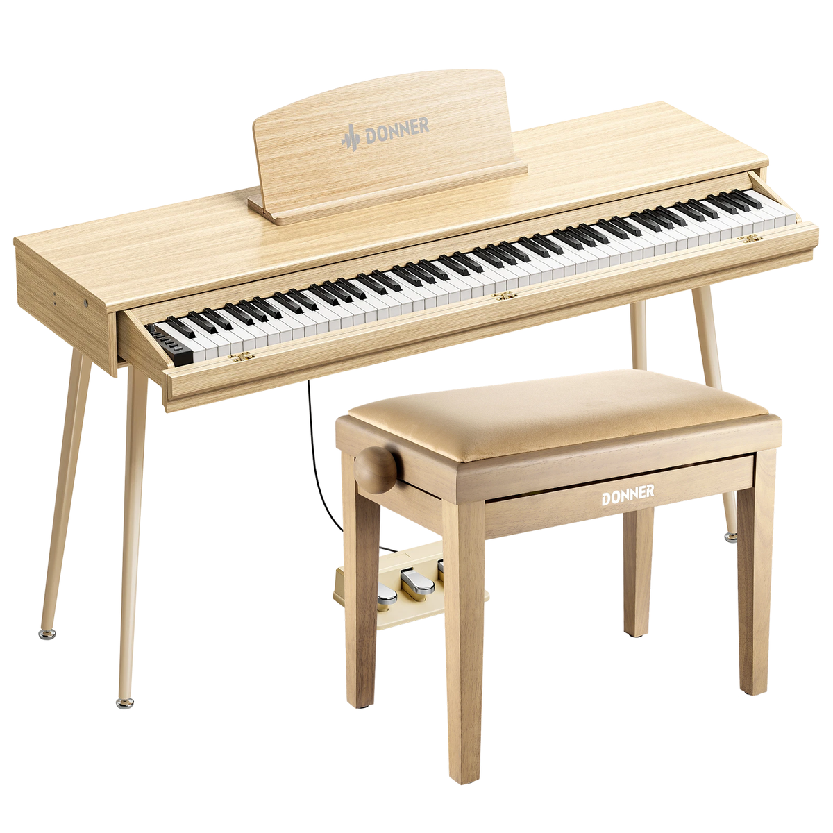 Donner DDP-65 Piano Numérique - 88 Touches Semi-Lestées