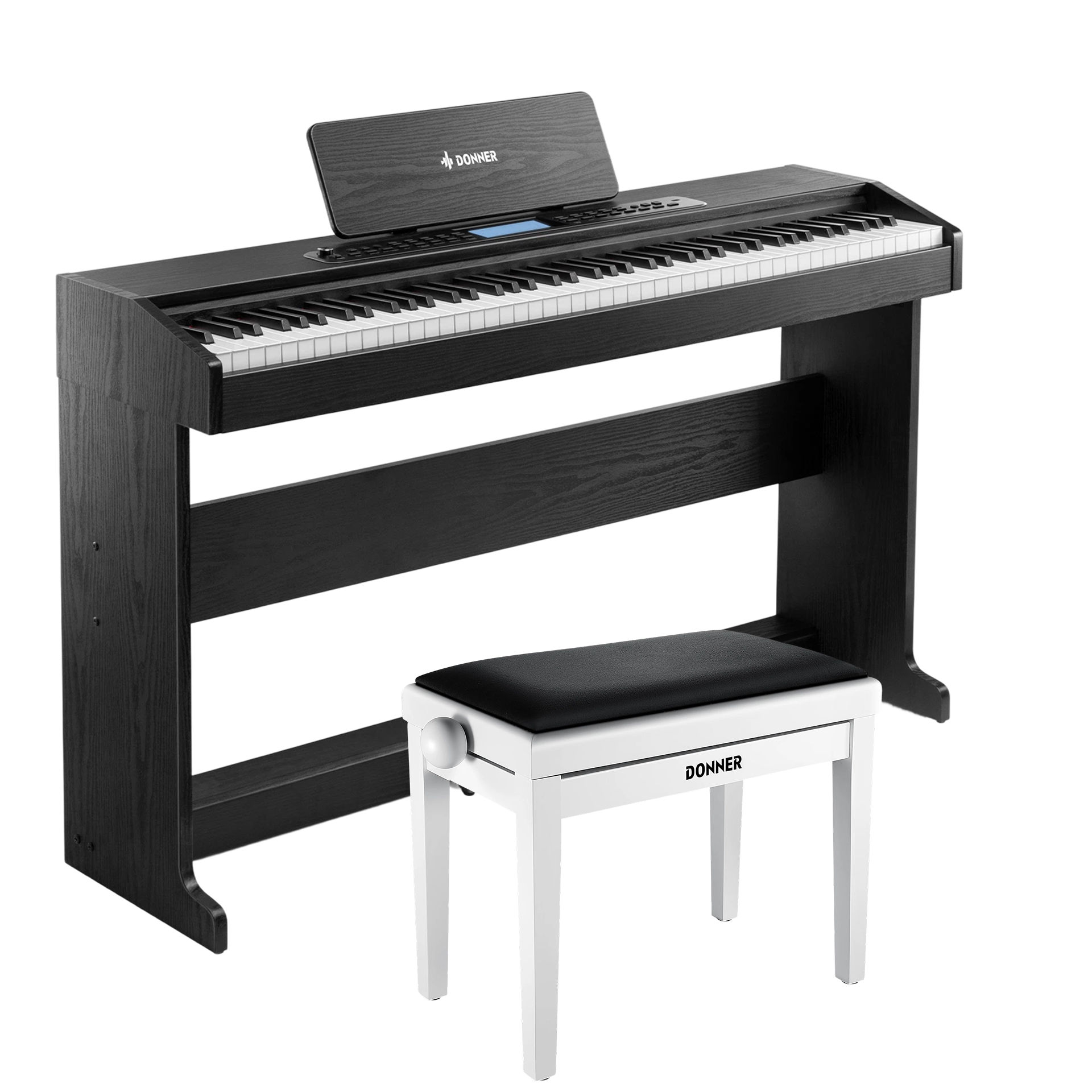 Donner DDP-95 lesté Piano numérique-Noir##